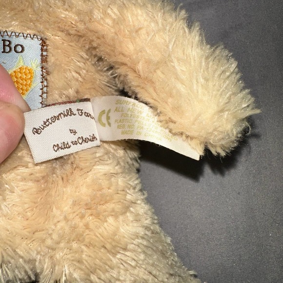 Buttermilk Farm Child To cherish Bo Bear Plush Rattle - Picture 8 of 8